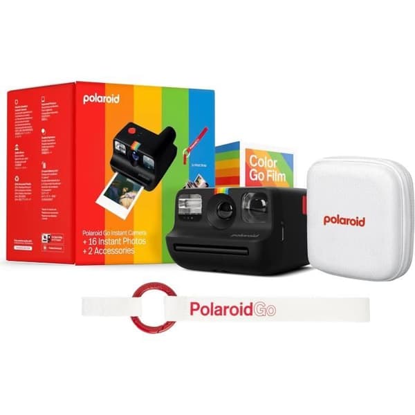 Ögonblickskamera - POLAROID - Go Generation 2 - Svart - 16 foton - Inkluderade tillbehör