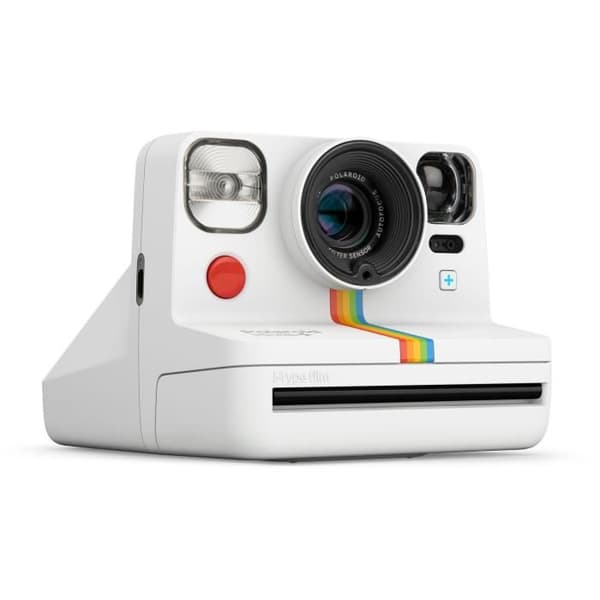 POLAROID Now+ snabbkamera - Autofokus - Ansluten - Filter ingår - Vit