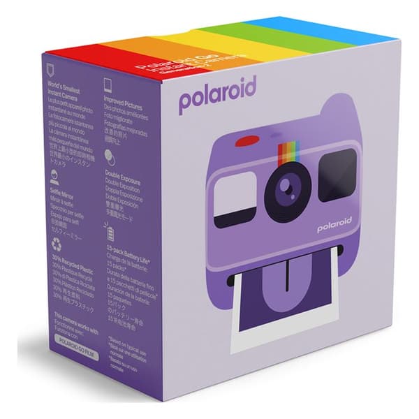 Sofotografiapparat - POLAROID - GO Generation 2 - Lila - Selfie Spegel - Timer