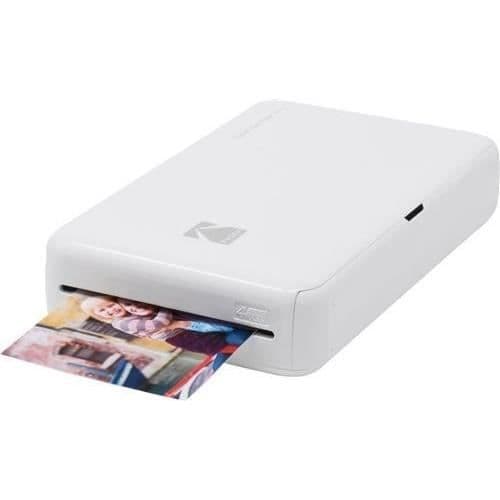 Mobil fotoskrivare - KODAK - Step - ZINK Zero Ink - Självhäftande 5x7 cm - Bluetooth