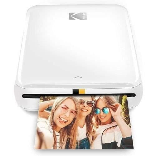 Mobil fotoskrivare - KODAK - Step - ZINK Zero Ink - Självhäftande 5x7 cm - Bluetooth