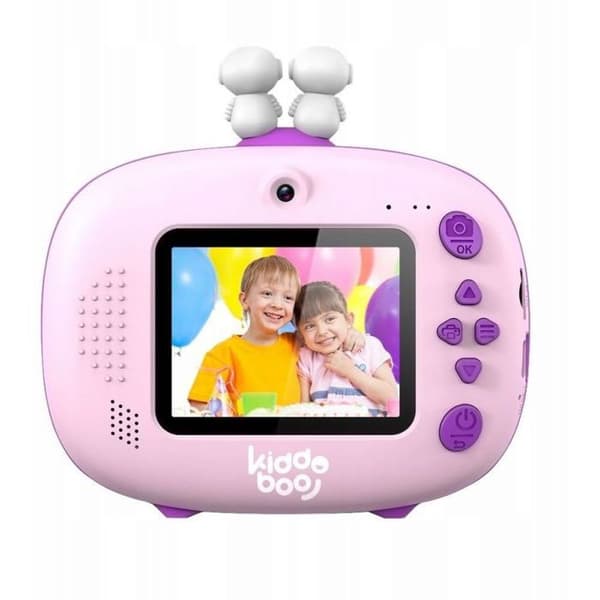 Atmosphera Sofortkamera 20 MP 1080p, objektiv, selfie-skrivare, fotoutskrift / P83, rosa