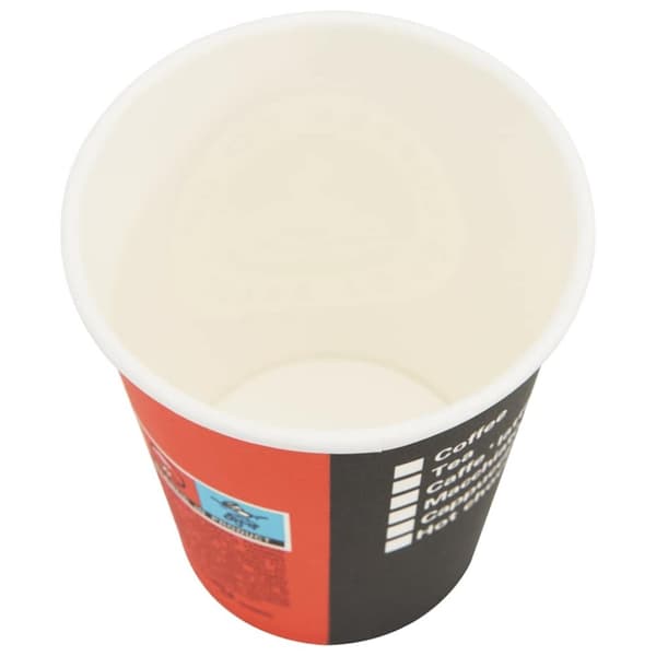 vidaXL Engangs kaffekopper 1000 stk papir 240 ml (8 oz)