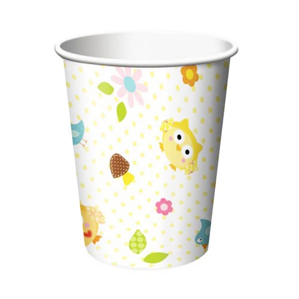 Creative Converting Happi Tree 9oz Party Cups (pakke med 8) Multicoloured One Size