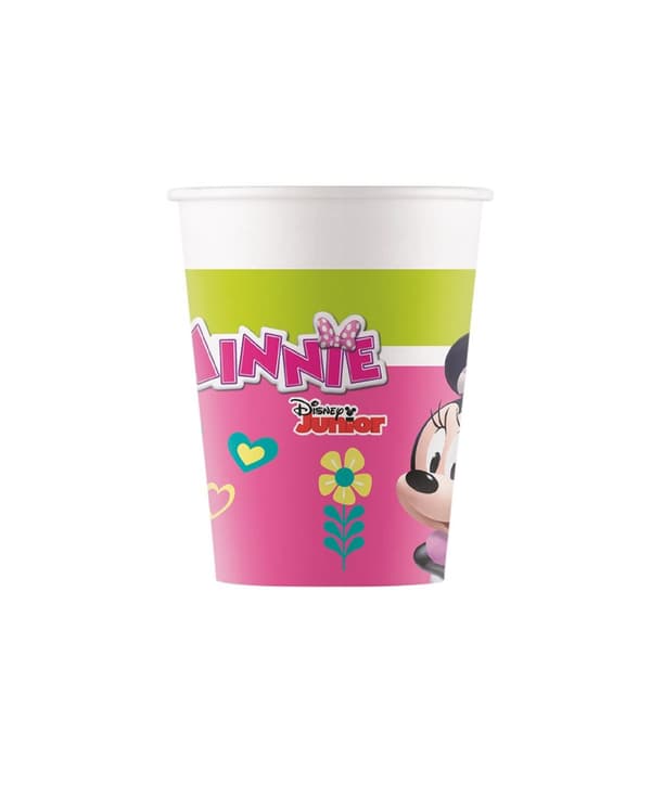 Engångsmuggar minnie mouse 8 st 250 ml muggar mimmi pigg