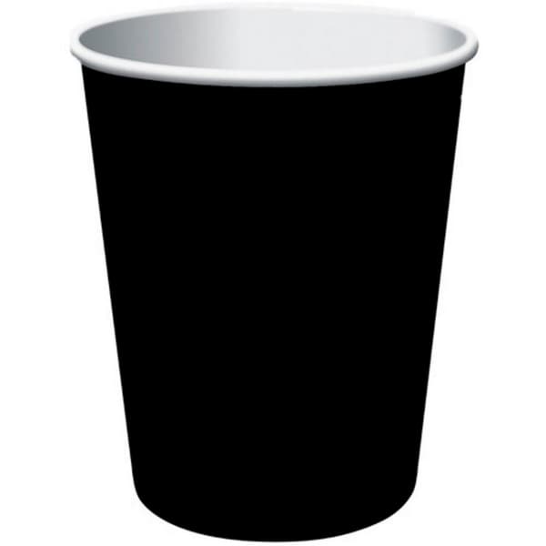 Amscan Paper Plain Party Cup (Pack of 8)