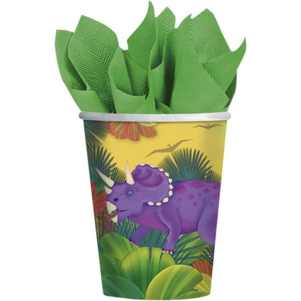 Amscan Goblet On The Theme Of Prehistory Dinosaur Party Cup Multicoloured One Size