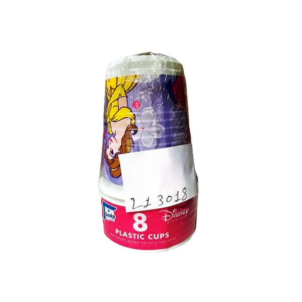 Disney Princess 200 ml festmugg i plast (8-pack) Multicoloured One Size