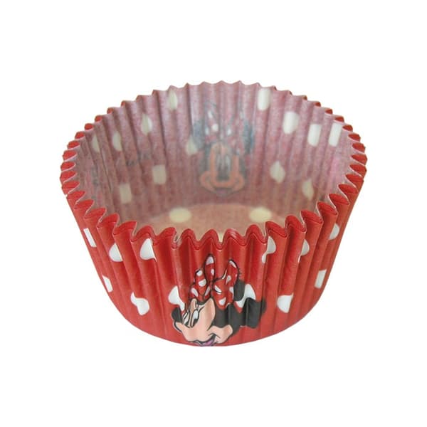 Disney Minnie Mouse Muffin and Cupcake Cases (Pack of 24) Red One Size
