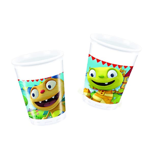 Henry Hugglemonster Plastic Party Cup (Pack of 8) Multicoloured One Size
