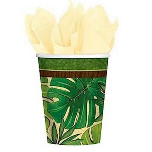 Island Palms Paper Disposable Cup (Pack of 8)