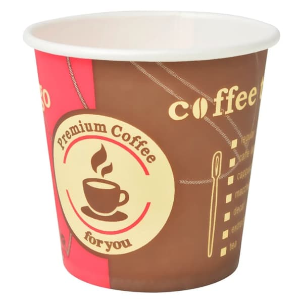Engångsmuggar 1000 st kaffe papper 120 ml (4 oz)
