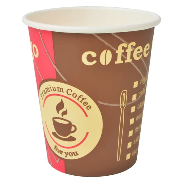 Engångsmuggar 1000 st kaffe papper 240 ml (8 oz)