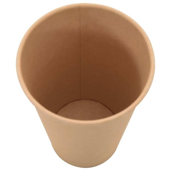 vidaXL Papir kaffekopper 1000 stk 16oz 400 ml brun