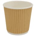 Miniatyrbild 2 av 2: Kaffekoppar i papper 1000 st 4oz 100ml brun