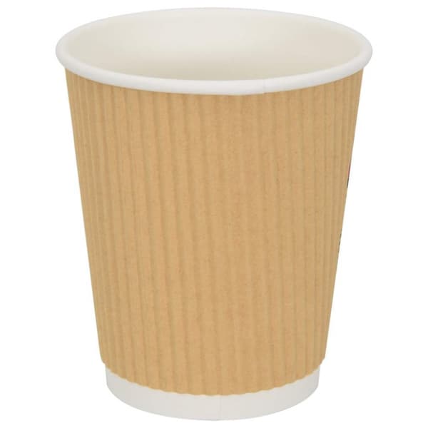 Kaffekoppar i papper 500 st 8oz 200ml brun