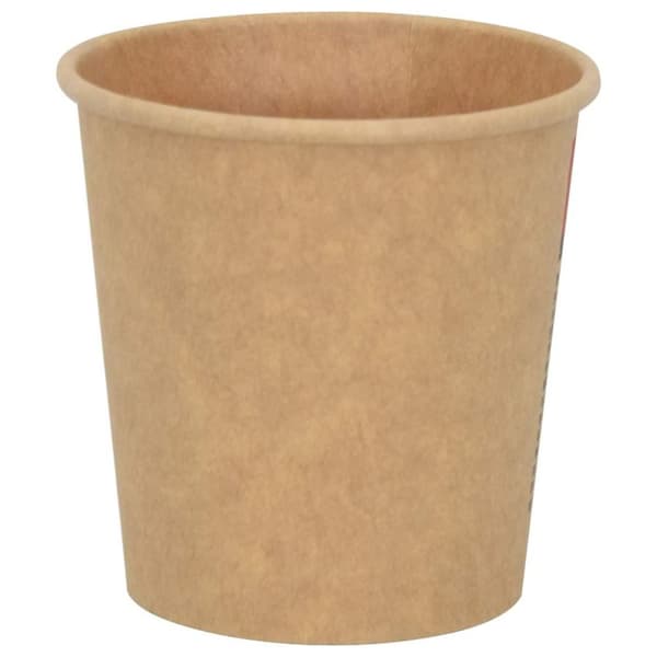 vidaXL kaffekopper af papir 1000 stk. 4oz 100ml brun