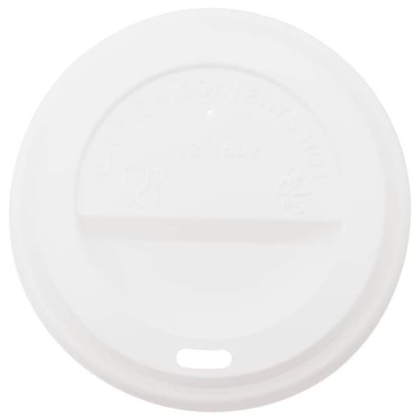 vidaXL Papir kaffekopper med lokk 1000 stk 16oz 400 ml