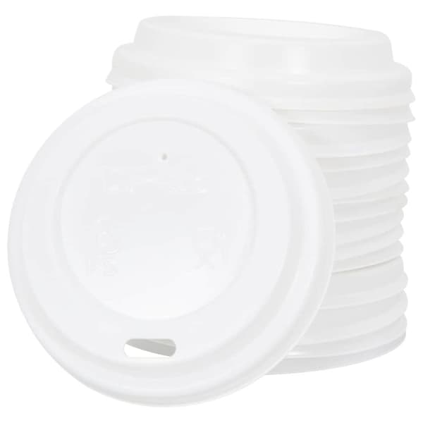 vidaXL lock för kaffekoppar av papper Ø60 mm 4oz 1000 st vit plast