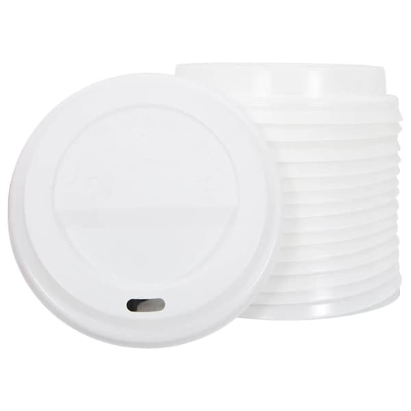 vidaXL kaffekopper af papir med låg 1000 stk. 12oz 300ml
