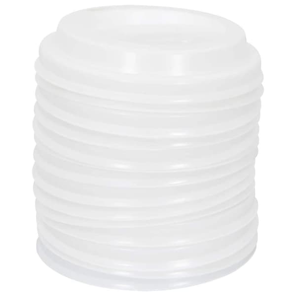 vidaXL kaffekopper af papir med låg 1000 stk. 4oz 120ml