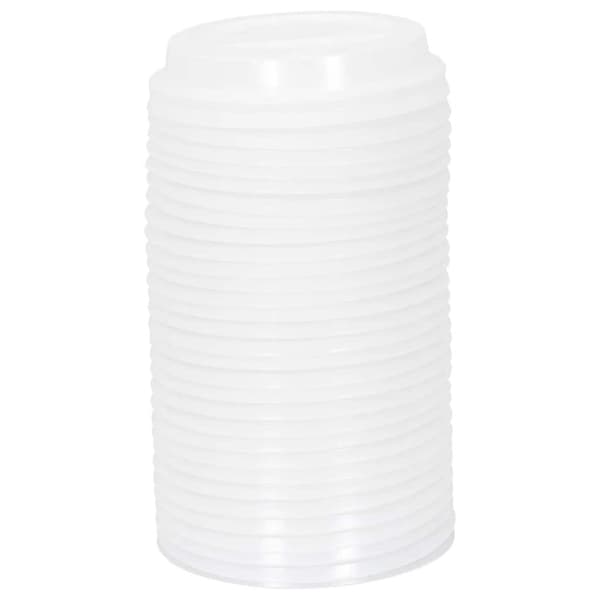 vidaXL Paperiset kahvikupit kansilla 1000 kpl 16oz 400ml