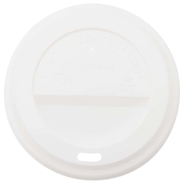 vidaXL Papir kaffekopper med lokk 1000 stk 12oz 300 ml