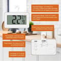 Miniatyrbild 2 av 4: Aiqinu - frysför Thermometrar - 2 st - 2 Digital Mini Termometer, Frystermometer, Digital Kyltermometer