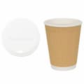 Miniatyrbild 2 av 2: Kaffekoppar i papper med lock 1000 st 12oz 300ml