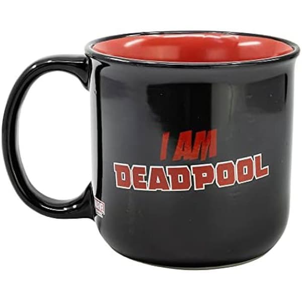 Keramikmugg - STOR - Deadpool - 400 ml - Utan BPA - Tål diskmaskin