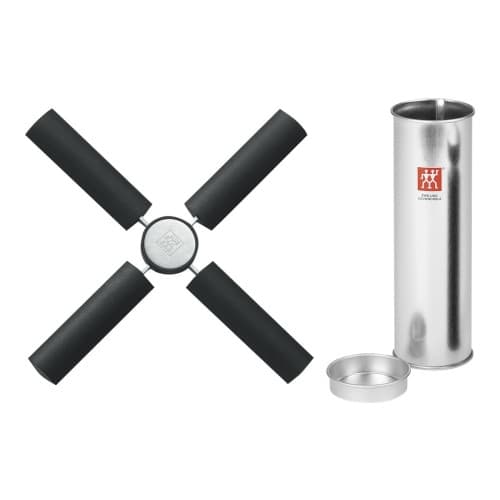 Zwilling Twin Specials - grytunderlägg - silver/svart - Storlek 22 x 22 cm