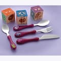 Miniatyrbild 3 av 3: AMEFA Set med 4 bestick i tub Child Range - Fuchsia