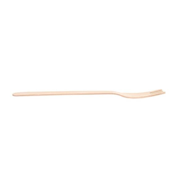 García de pou engångsbestick - 232,47 - 100 st - Gafflar 14 Cm naturligt trä