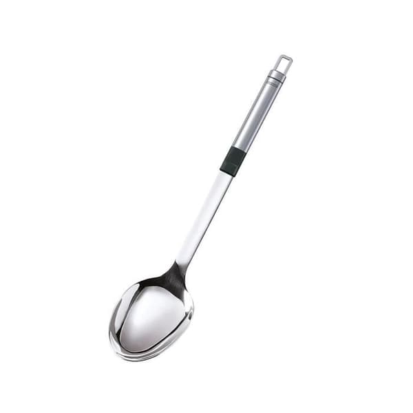 Serveringssked - LEIFHEIT - 3024 - Rostfritt stål - Svart och silver - Kompatibel med diskmaskin