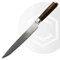 Miniatyrbillede 1 af 4: Damaskus Stål Køkkenkniv, 8 Tommer Klinge, Pakka Træ Håndtag,8 tommer