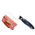 Miniatyrbild 1 av 2: Damaskusstål Kockkniv, G10 Trähandtag, VG10 Stålkärna, Bladlängd,Kockkniv, 8.0tum