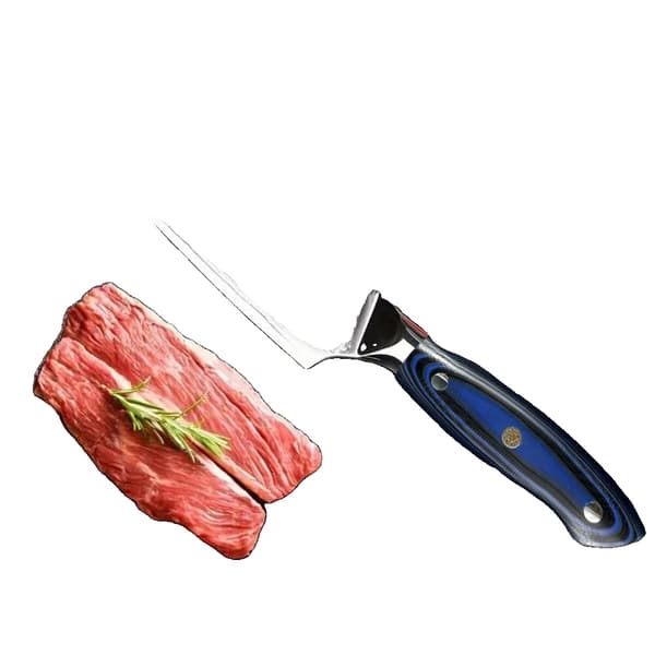 Damaskusstål Kockkniv, G10 Trähandtag, VG10 Stålkärna, Bladlängd,Kockkniv, 8.0tum