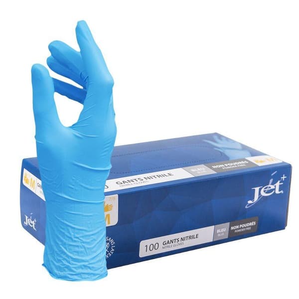 Jet+ Nitrile Gloves 100
