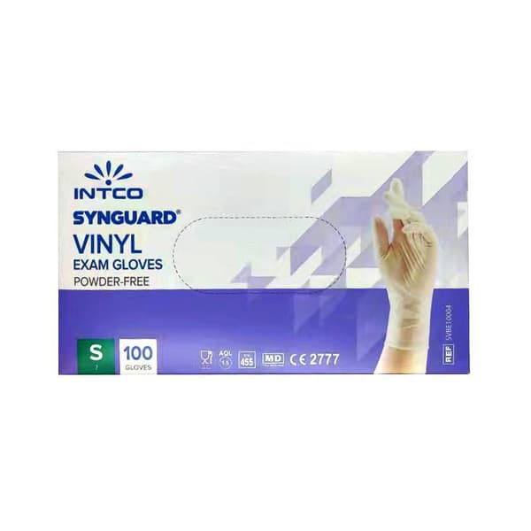 Synguard Vinyl Exam Gloves group S