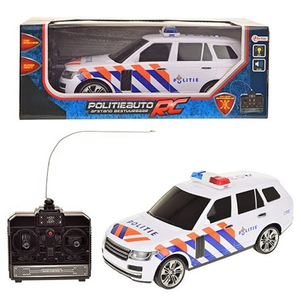 Toi-Toys RC Polisbil + Ljus och Ljud 24 cm