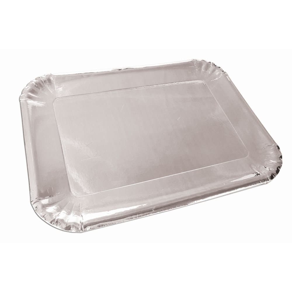 Bristol Novelty Pappersfat i silver (6 st)