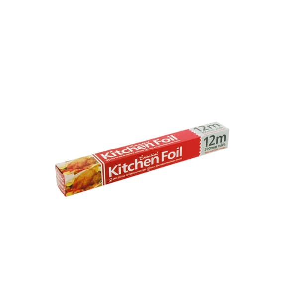 Essential Housewares Aluminiumfolie Silver 5m x 300mm