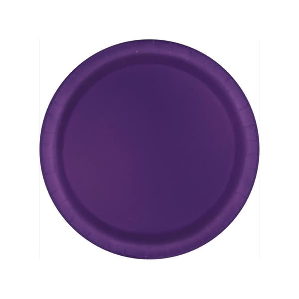 Unique Party Round Dinner Plate (Pack of 8)