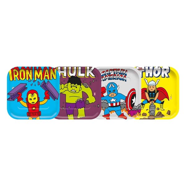 Marvel Avengers Engångstallrikar av papper (4-pack)