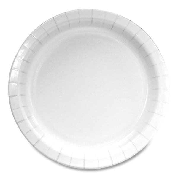 Unique Party Rund middagstallerken (pakke med 8) White One Size