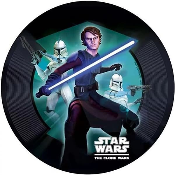 Star Wars: The Clone Wars Engångs tallrikar i papper (8 st)