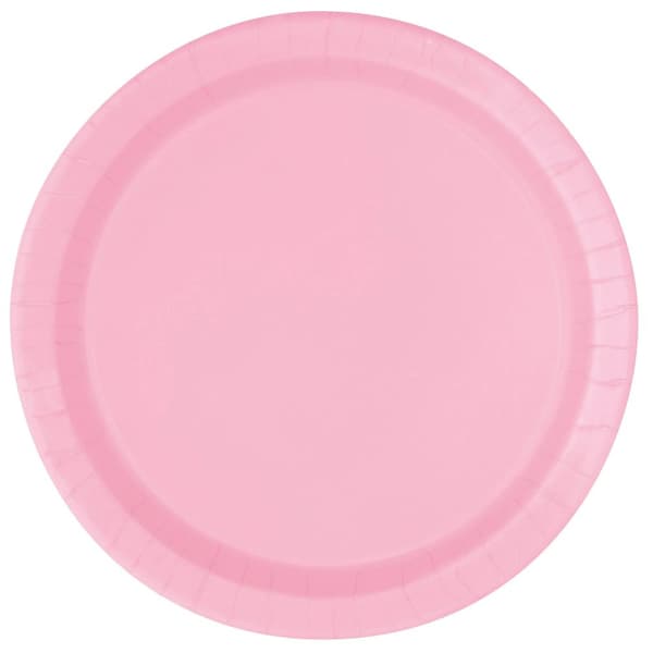 Amscan Paper Dessert Plate (Pack of 8) Pink One Size