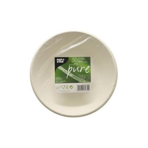 Skål PURE Bagasse 680 ml 50/fp