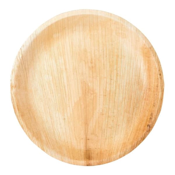 Palmbladstallrikar 25.5cm,  6 st