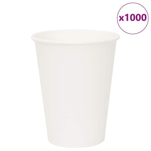 Kaffekoppar i papper 1000 st 12oz 300ml vit